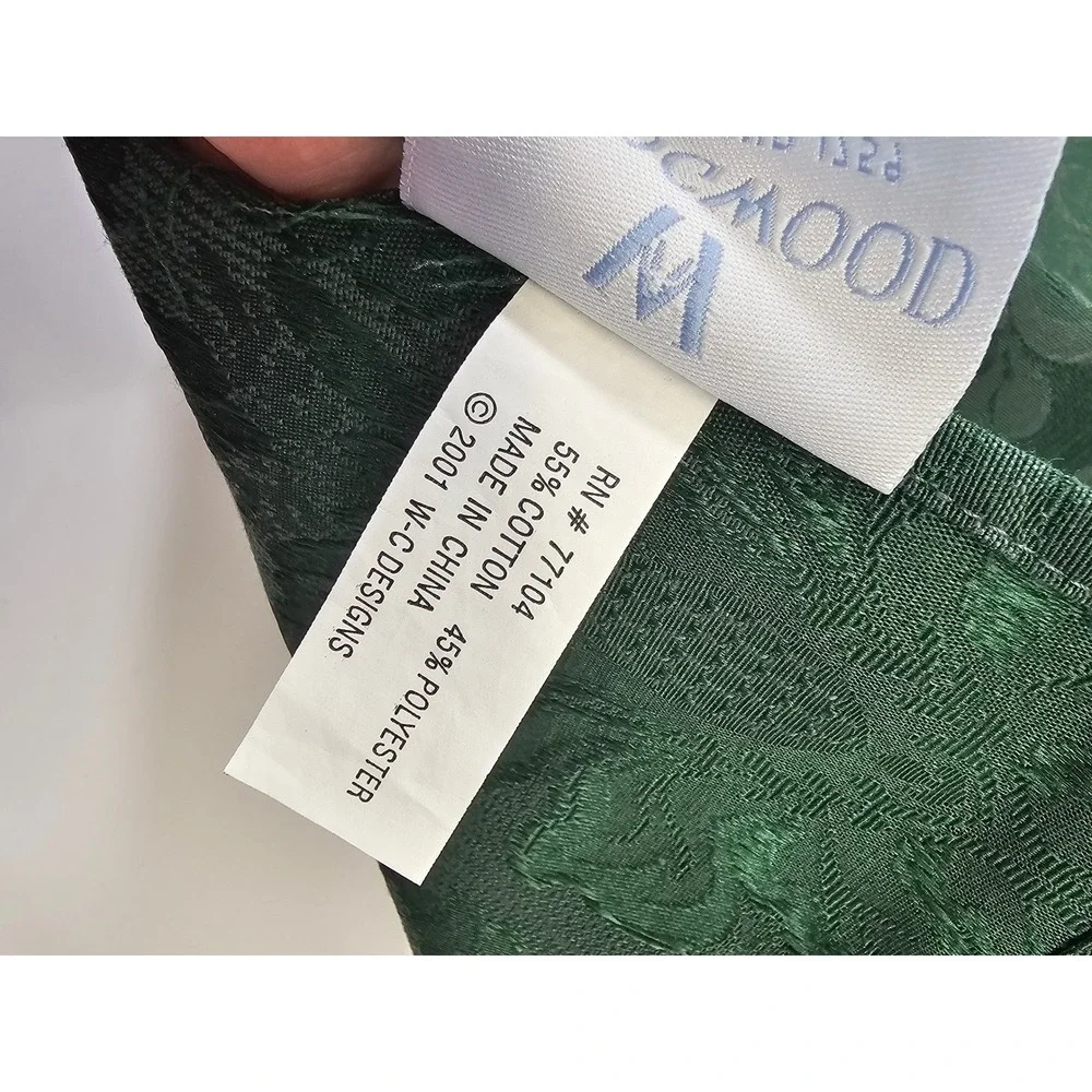 Wedgwood napkins will